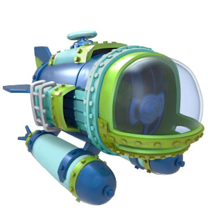 FIG: SUPERCHARGERS - DIVE BOMBER - SKYLANDERS (USED)